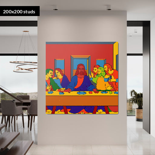 200*200studs, 160*160cm, 63*63inch