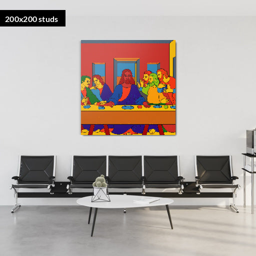 200*200studs, 160*160cm, 63*63inch