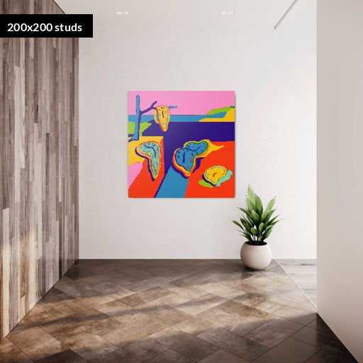 200*200studs, 160*160cm, 63*63inch