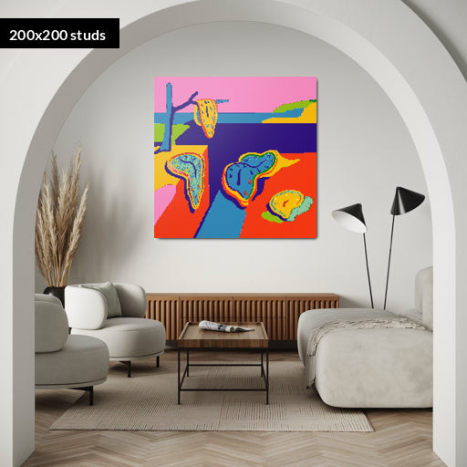 200*200studs, 160*160cm, 63*63inch