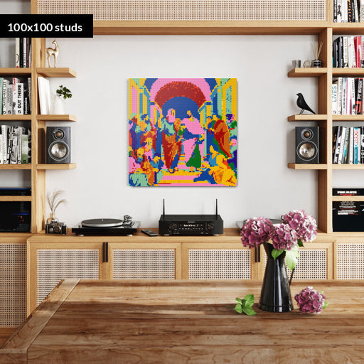 100*100studs, 80*80cm, 31,5*31,5inch