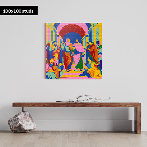 100*100studs, 80*80cm, 31,5*31,5inch