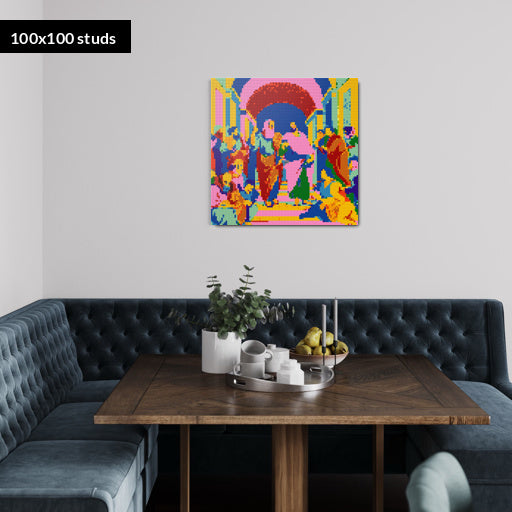 100*100studs, 80*80cm, 31,5*31,5inch