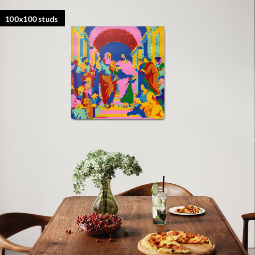 100*100studs, 80*80cm, 31,5*31,5inch