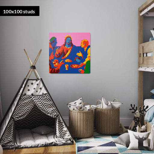 100*100studs, 80*80cm, 31,5*31,5inch