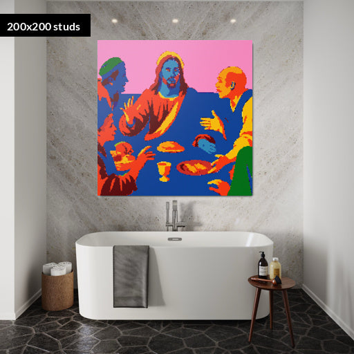 200*200studs, 160*160cm, 63*63inch