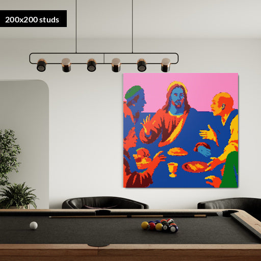 200*200studs, 160*160cm, 63*63inch