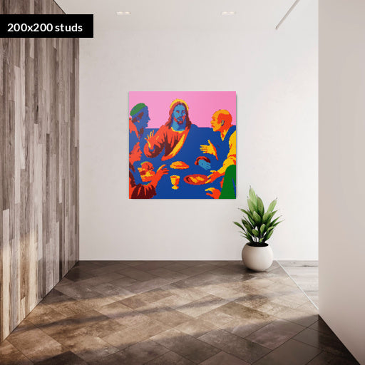 200*200studs, 160*160cm, 63*63inch