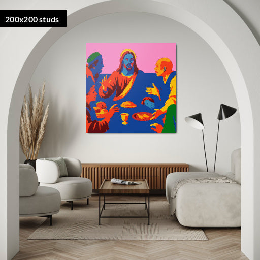 200*200studs, 160*160cm, 63*63inch