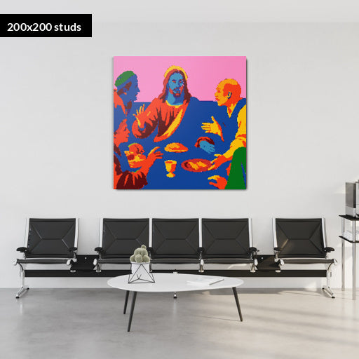 200*200studs, 160*160cm, 63*63inch