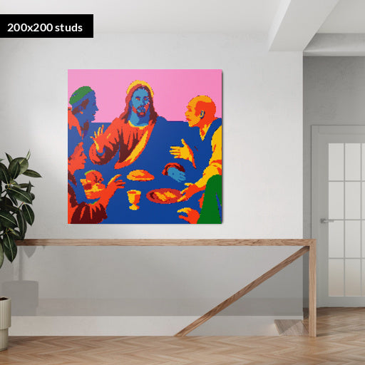 200*200studs, 160*160cm, 63*63inch