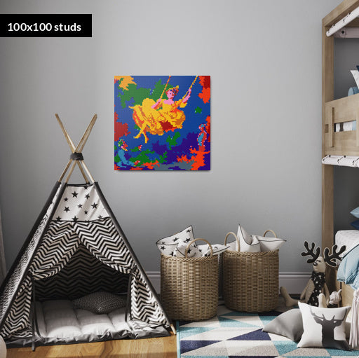 100*100studs, 80*80cm, 31,5*31,5inch