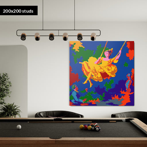 200*200studs, 160*160cm, 63*63inch