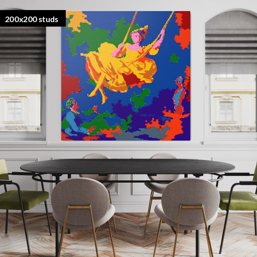 200*200studs, 160*160cm, 63*63inch