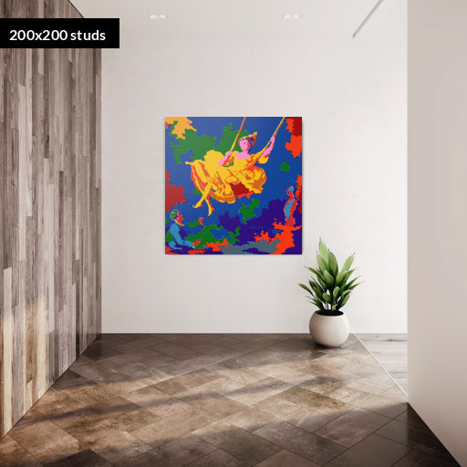 200*200studs, 160*160cm, 63*63inch