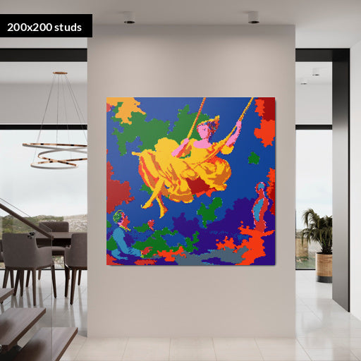 200*200studs, 160*160cm, 63*63inch