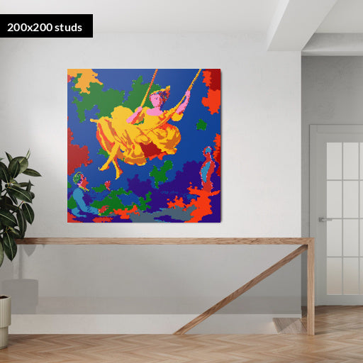 200*200studs, 160*160cm, 63*63inch