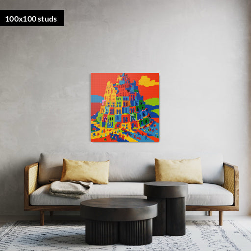 100*100studs, 80*80cm, 31,5*31,5inch