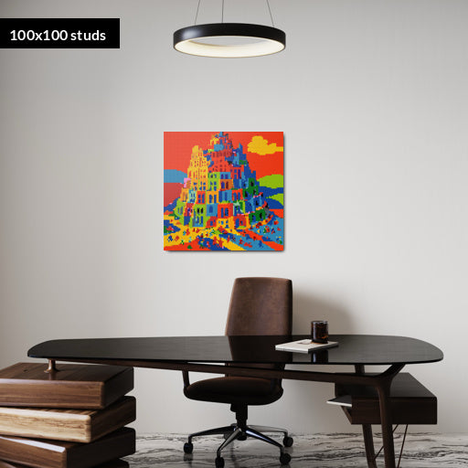 100*100studs, 80*80cm, 31,5*31,5inch