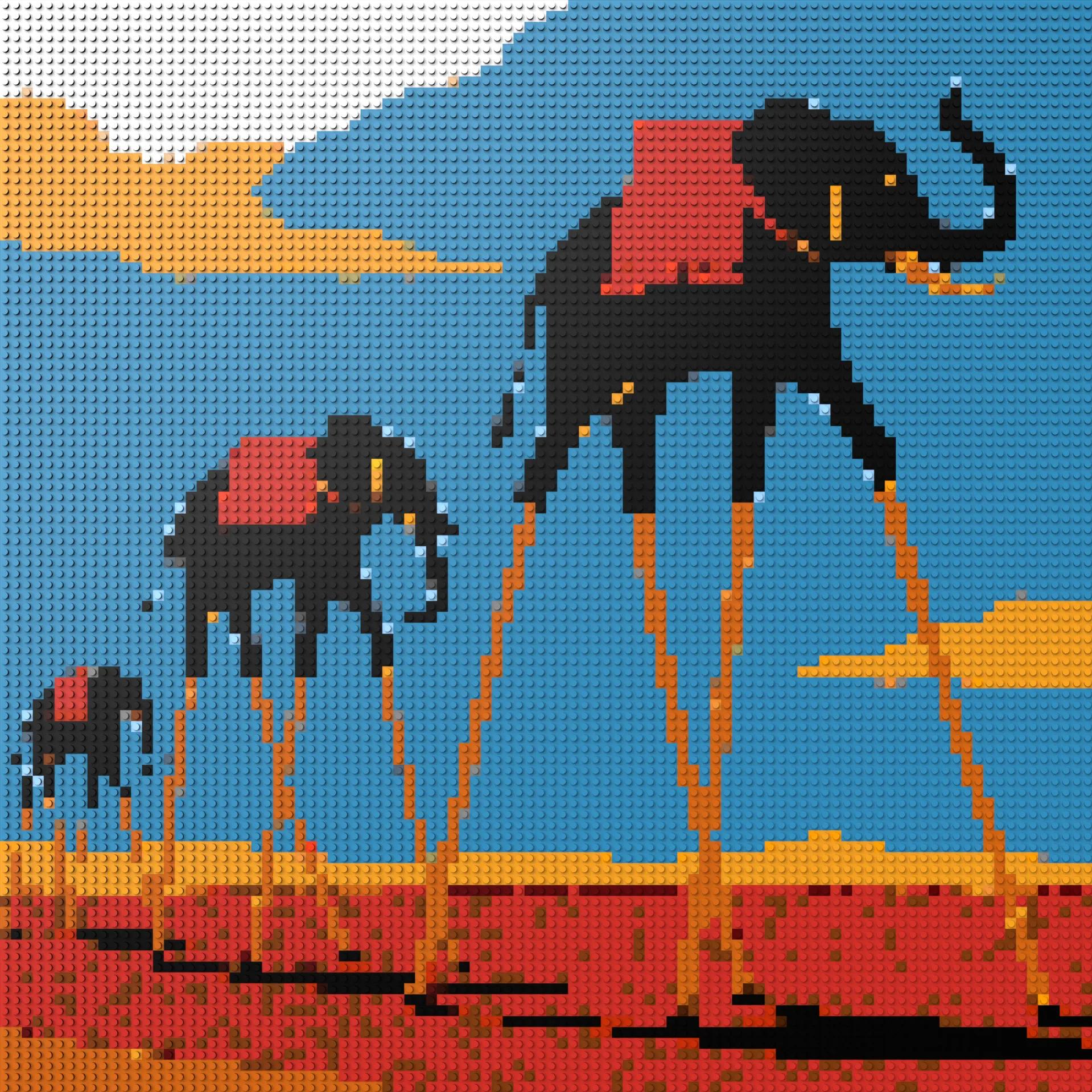 100*100studs, 80*80cm, 31,5*31,5inch