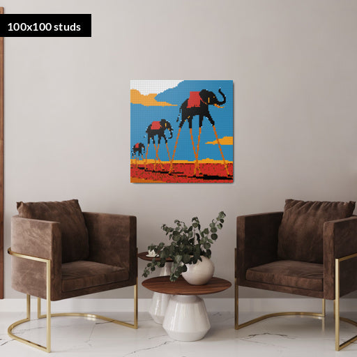 100*100studs, 80*80cm, 31,5*31,5inch