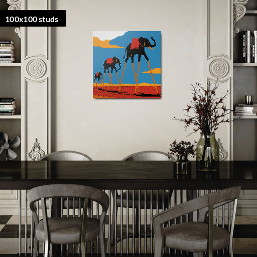100*100studs, 80*80cm, 31,5*31,5inch