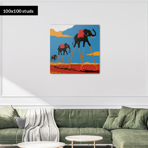 100*100studs, 80*80cm, 31,5*31,5inch