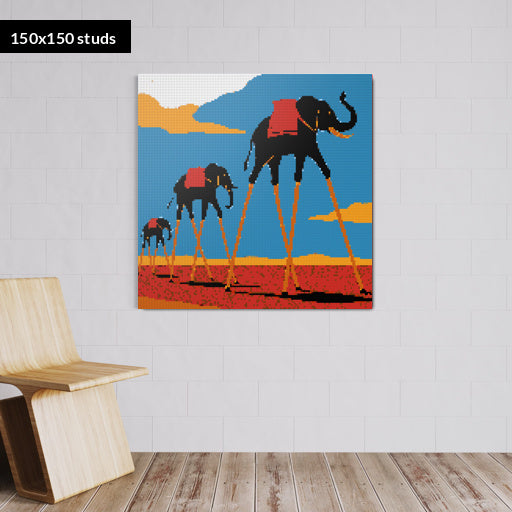 150*150studs, 120*120cm, 47,25*47,25inch