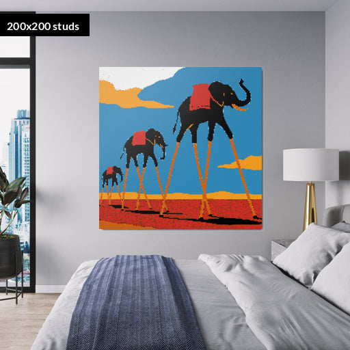 200*200studs, 160*160cm, 63*63inch