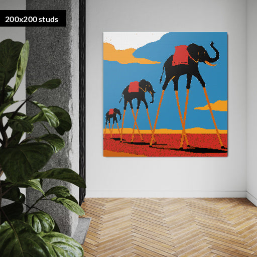 200*200studs, 160*160cm, 63*63inch