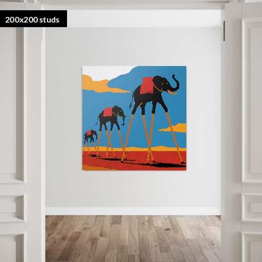 200*200studs, 160*160cm, 63*63inch