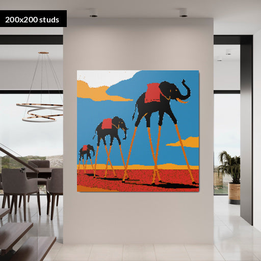 200*200studs, 160*160cm, 63*63inch