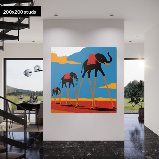 200*200studs, 160*160cm, 63*63inch