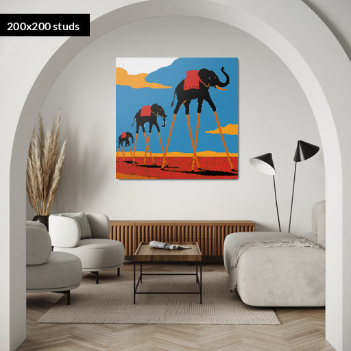 200*200studs, 160*160cm, 63*63inch