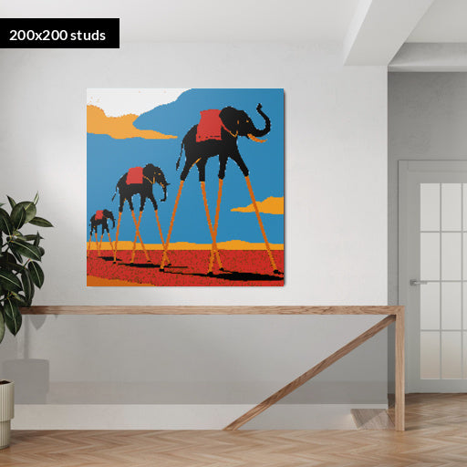 200*200studs, 160*160cm, 63*63inch