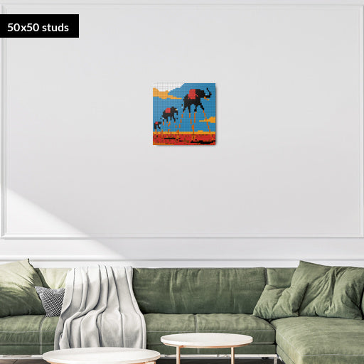 50*50studs, 40*40cm, 15,75*15,75inch