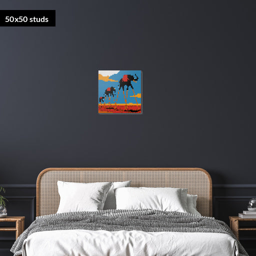 50*50studs, 40*40cm, 15,75*15,75inch