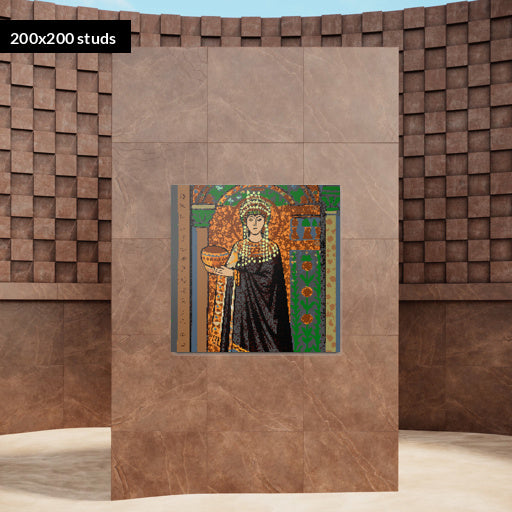 200*200studs, 160*160cm, 63*63inch