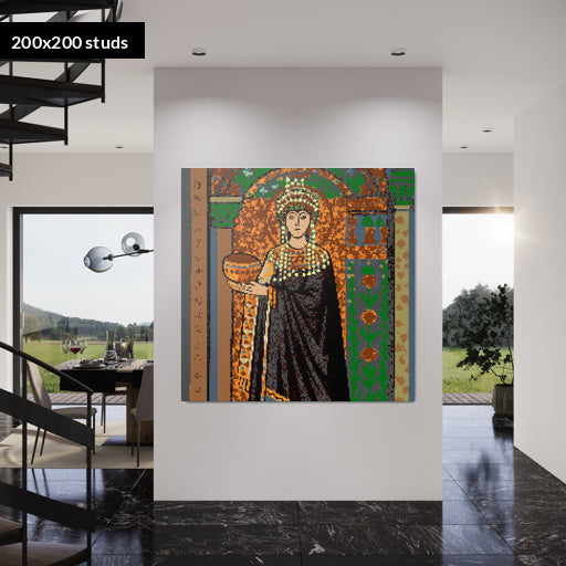 200*200studs, 160*160cm, 63*63inch