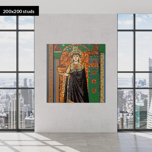 200*200studs, 160*160cm, 63*63inch