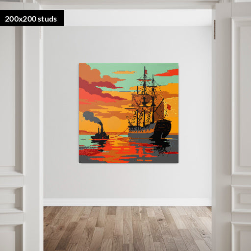 200*200studs, 160*160cm, 63*63inch