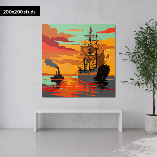 200*200studs, 160*160cm, 63*63inch