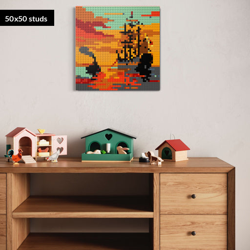 50*50studs, 40*40cm, 15,75*15,75inch