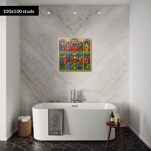 100*100studs, 80*80cm, 31,5*31,5inch