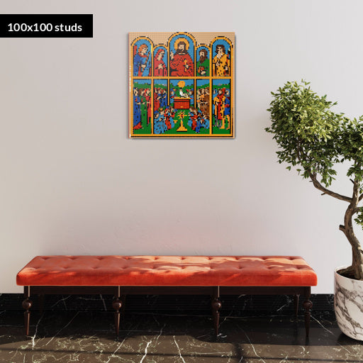 100*100studs, 80*80cm, 31,5*31,5inch