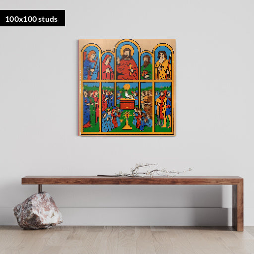 100*100studs, 80*80cm, 31,5*31,5inch