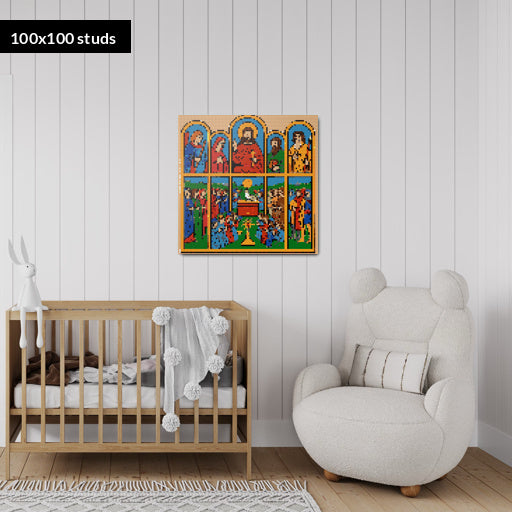 100*100studs, 80*80cm, 31,5*31,5inch