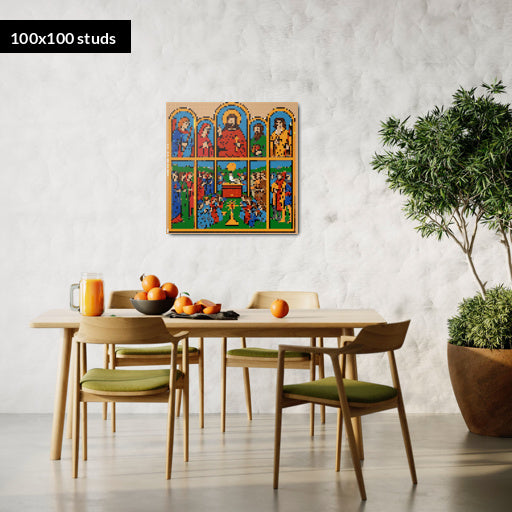 100*100studs, 80*80cm, 31,5*31,5inch