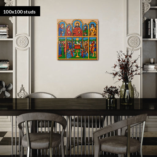 100*100studs, 80*80cm, 31,5*31,5inch