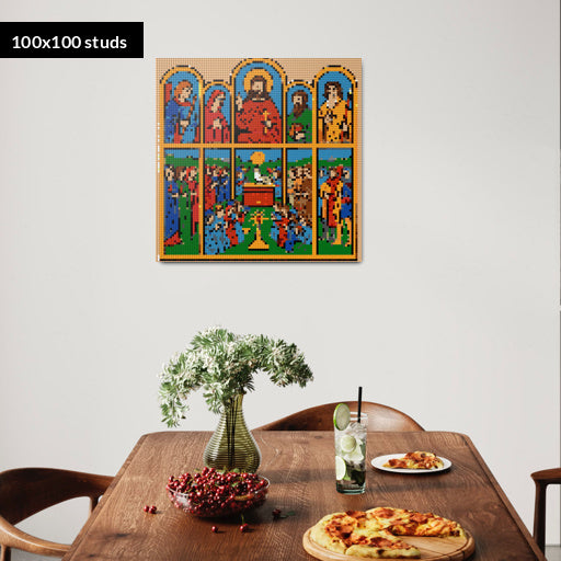 100*100studs, 80*80cm, 31,5*31,5inch